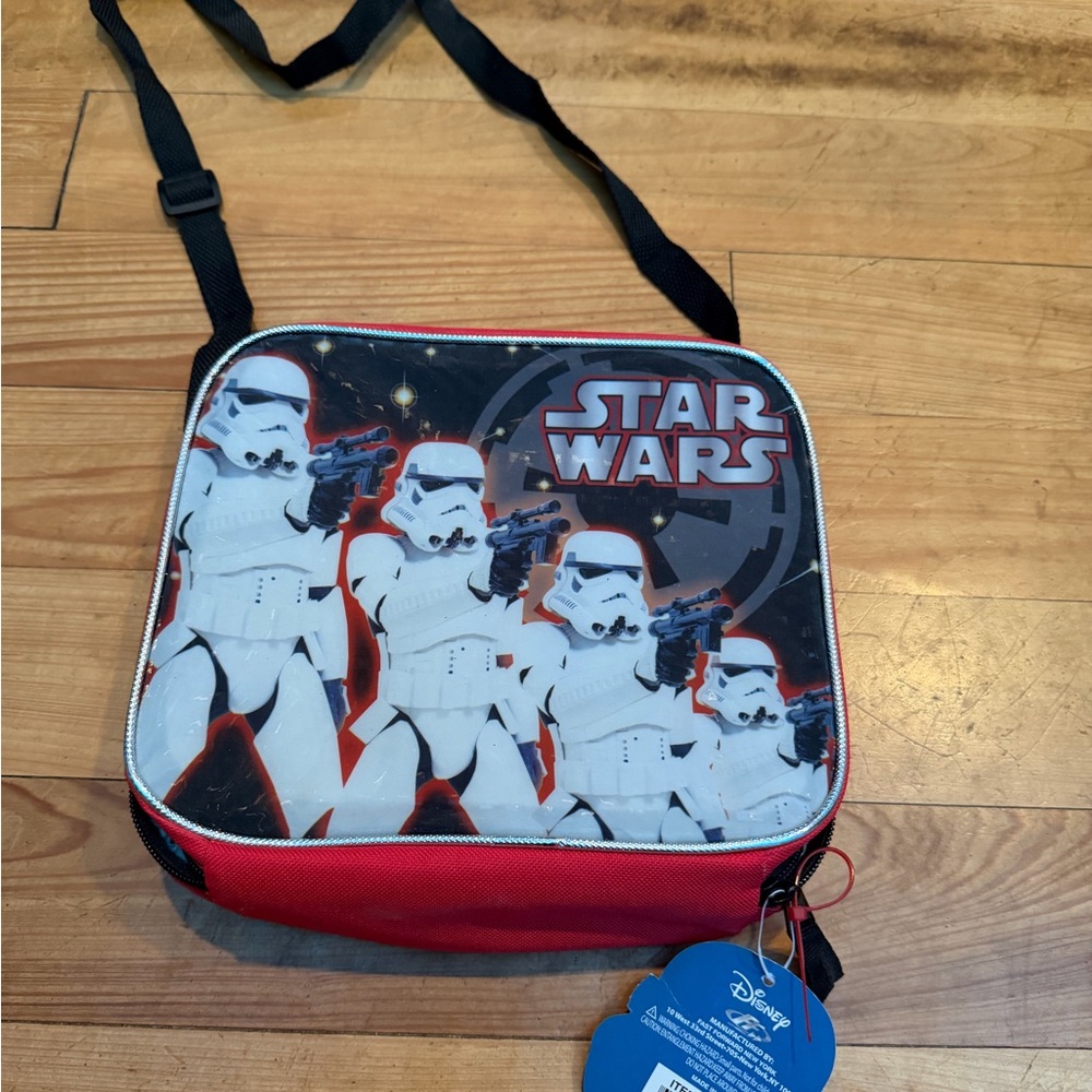 Disney Star Wars Red and Black Stormtrooper Bag